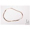 Image 1 : 10kt yellow gold 17" herringbone neck chain