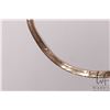 Image 3 : 10kt yellow gold 17" herringbone neck chain