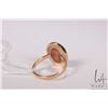 Image 2 : Vintage 14kt yellow gold and cabochon opal ring, size 6.75