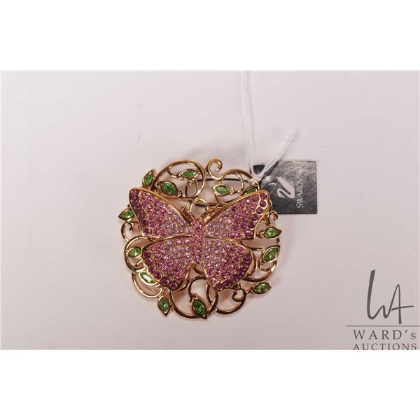 Swarovski "Garden of Tranquility" 2002 collectible brooch
