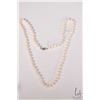 Image 2 : Genuine individually knotted 26" strand of pearls