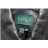 Image 2 : Danier Leather woman's black zippered jacket, size medium