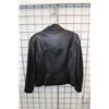 Image 3 : Danier Leather woman's black zippered jacket, size medium