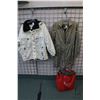 Image 1 : Two woman's Eddie Bauer jackets, both size medium plus an Eddie Bauer blanket