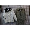Image 2 : Two woman's Eddie Bauer jackets, both size medium plus an Eddie Bauer blanket