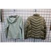 Image 4 : Ladies Eddie Bauer quilted jacket and a Columbia wind breaker, both size medium