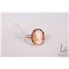 Image 1 : 14kt yellow gold and carved cameo ring, size 6.5