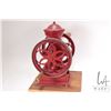 Image 3 : Vintage cast iron, double wheel coffee grinder