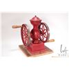 Image 4 : Vintage cast iron, double wheel coffee grinder