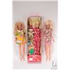 Image 1 : Three vintage Barbie dolls including 1991 Bob Mackie face mold Barbie, note: hands have been chewed 