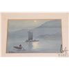 Image 3 : S. Niimi watercolour paintings including unframed Asian fieldworkers 13" X 19" and two small framed 