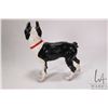 Image 3 : Antique cast iron Boston Terrier door stop, possibly manufactured by Hubley, 9 3/4" in height