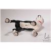 Image 5 : Antique cast iron Boston Terrier door stop, possibly manufactured by Hubley, 9 3/4" in height