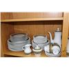 Image 2 : Bareuther German dinner service including dinner plates, side plates, bowls, fruit nappies, cups and