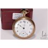 Image 2 : Waltham 17 jewel pocket watch, model 1883 with P.S. Bartlett full plate movement, double sunk enamel