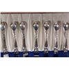 Image 4 : Wooden canteen containing Birks Tudor Wreath Regency Plate flatware including settings for eight of 