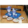 Image 1 : Vintage Bombay Company "Arabesque" tea service including teapot, coffee pot, lidded sugar and cream 