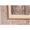 Image 4 : Sue Marin, framed block print titled "Pallisades View" pencil signed by artist and numbered 139/300,
