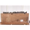 Image 2 : Antique Stanley #45 Type 11 plane circa 1910-1914, comes with original cutter box and 15 blades