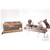 Image 1 : Antique Stanley #45 Type 10 plane circa 1909 with original cutter box No. 2 with 12 blades