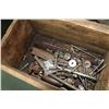 Image 2 : Pair of Stanley plane boxes for Stanley #45 and Stanley #55 planes, with no lids, as well as a selec