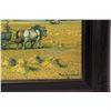 Image 3 : Max Jacquiard, limited edition framed print titled "Harvest Time" 3/20 AP, overall dimension includi