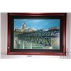 Image 2 : Max Jacquiard, limited edition framed print titled "Legislative Building and High Level Bridge, 173/