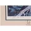 Image 5 : Andrew Kiss, two framed limited edition prints including "The Bandits" 327/390, overall dimensions i