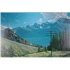 Image 1 : Max Jacquiard, limited edition framed print titled " Near Tete Jaune", 26/60, overall dimensions inc
