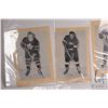 Image 2 : Ten vintage 1945-54 Beehive NHL promo cards including Brody, Lumley etc.