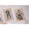 Image 4 : Ten vintage 1945-54 Beehive NHL promo cards including Brody, Lumley etc.