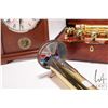 Image 3 : Modern battery powdered chiming music box that play fifty Christmas melodies and a modern wooden cat