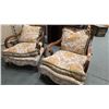 Image 2 : Three pieces solarium/ living room suite including 70" couch and two matching arm chairs, with uphol