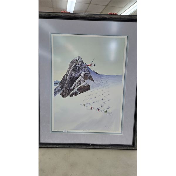 Alan Kingsland, framed limited edition print titled "Dream Run", 239/650, pencil signed by Canadian 