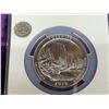 Image 4 : GIGANTIC PURE SILVER QUARTER REPLICA - 5 OUNCES OF PURE SILVER