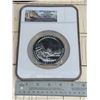 Image 7 : GIGANTIC PURE SILVER QUARTER REPLICA - 5 OUNCES OF PURE SILVER