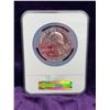 Image 8 : GIGANTIC PURE SILVER QUARTER REPLICA - 5 OUNCES OF PURE SILVER