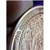 Image 8 : MEXICO LIBERTAD REPLICA COIN - 2024 - ONE TROY OUNCE .999 FINE COPPER - COLORIZED