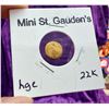 Image 1 : MINIATURE REPLICA OF A 1908 SAINT-GAUDENS DOUBLE EAGLE COIN