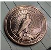 Image 13 : COPPER BULLION ROUNDS - SILVER DOLLAR REPLICAS - ONE AVDP OUNCE .999 FINE COPPER (X2) AND ONE TROY O