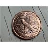 Image 4 : COPPER BULLION ROUNDS - SILVER DOLLAR REPLICAS - ONE AVDP OUNCE .999 FINE COPPER (X2) AND ONE TROY O
