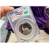 Image 3 : STATUE OF LIBERTY HALF DOLLAR COIN - 1986S - MS68DCAM; ONE AVDP OUNCE OF .999 FINE COPPER
