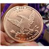 Image 7 : COPPER BULLION ROUNDS - HALF DOLLAR REPLICAS - ONE AVDP OUNCE .999 FINE COPPER EACH - LOT OF 2