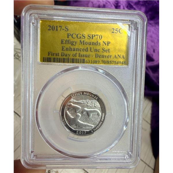 STATE QUARTER - IOWA 2017S - SP70