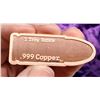 Image 13 : COPPER BULLION "ROUNDS" - ROUND, FIREARM, BULLET REPLICAS -ONE AVDP OUNCE .999 FINE COPPER (X1) AND 