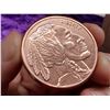 Image 11 : SILVER BULLION ROUND - 1/4 OUNCE .999 SILVER (X1); COPPER BULLION ROUNDS - ONE AVDP OUNCE .999 FINE 