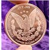 Image 13 : SILVER BULLION ROUND - 1/4 OUNCE .999 SILVER (X1); COPPER BULLION ROUNDS - ONE AVDP OUNCE .999 FINE 