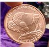 Image 9 : SILVER BULLION ROUND - 1/4 OUNCE .999 SILVER (X1); COPPER BULLION ROUNDS - ONE AVDP OUNCE .999 FINE 