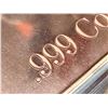 Image 3 : COPPER BULLION BAR - COLORIZED USA FLAG - ONE TROY OUNCE .999 FINE COPPER