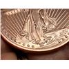 Image 4 : COPPER ROUNDS - ST GAUDENS AND TRADE DOLLAR -  ONE AVDP OUNCE .999 FINE COPPER (X2)